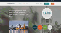 Desktop Screenshot of corfinancialgroup.com