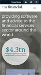 Mobile Screenshot of corfinancialgroup.com